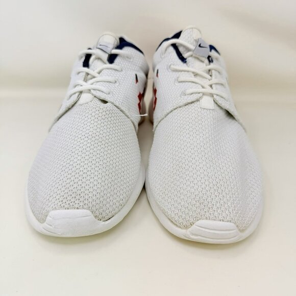 Nike Roshe Run 4th Of July Running Shoes White Red Blue Men’s Size 9.5 - Picture 3 of 7